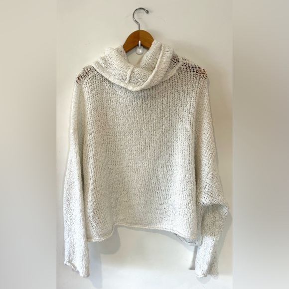 FREE PEOPLE BFF Cowl Neck Oversized Sweater | Small oversized - Picture 4 of 8
